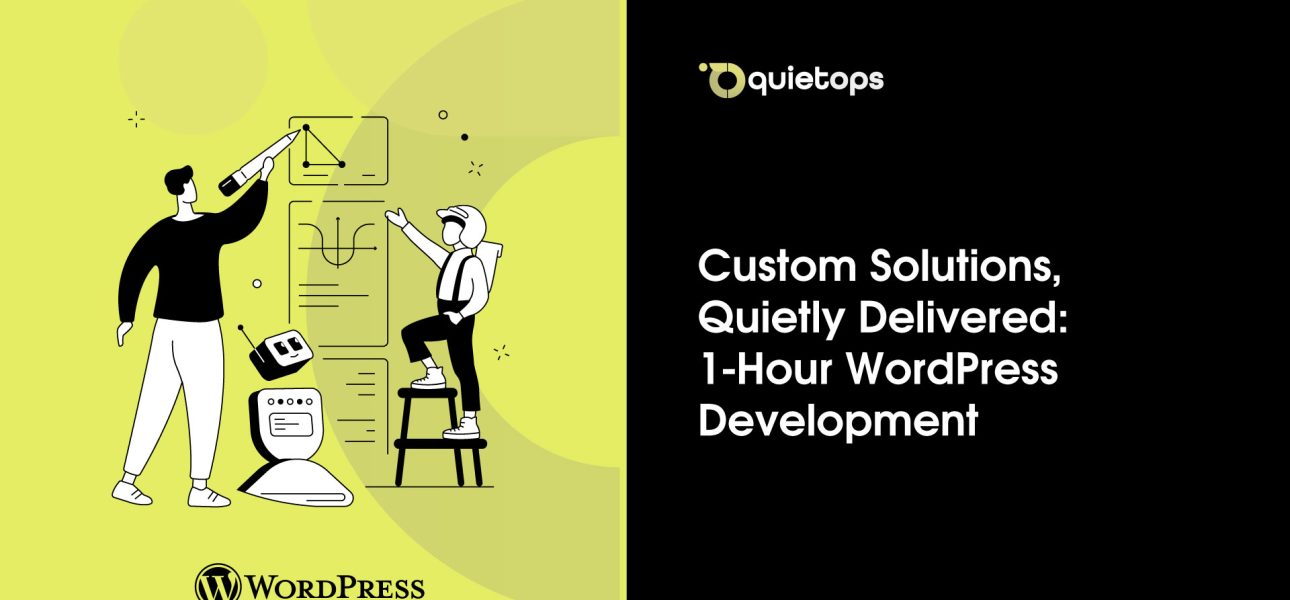 Custom Solutions Quietly Delivered 1 Hour WordPress Development
