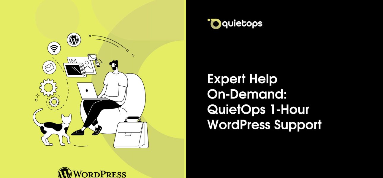 Expert Help On Demand QuietOps 1 Hour WordPress Support